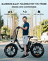Vitilane U7 2.0 Step-thru Foldable Fat Tire Bicicletta elettrica GARANZIA ITALIANA